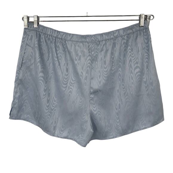 Open Edit pajama shorts lounge pull on blue size 2X - Picture 2 of 4